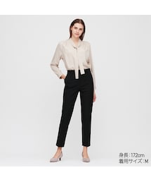 UNIQLO | EZYアンクルパンツ（2WAYストレッチ・丈長め71cm）(その他パンツ)