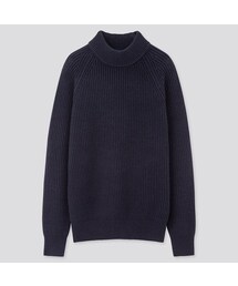 UNIQLO | ミドルゲージモックネックセーター（長袖）(ニット/セーター)