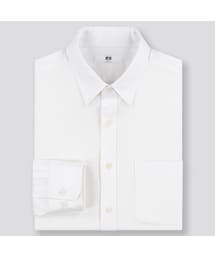 UNIQLO | ファインクロスドビーシャツ（レギュラーカラー・長袖）(シャツ/ブラウス)