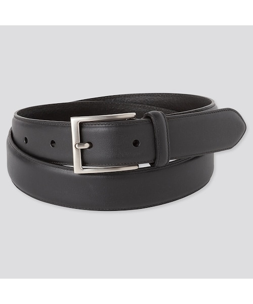 UNIQLO（ユニクロ）の「イタリアンレザーステッチベルト（ベルト・メンズ・DARK BROWN 38/BROWN 37/BLACK 09・XXL/L/XL/M）」の2枚目の写真