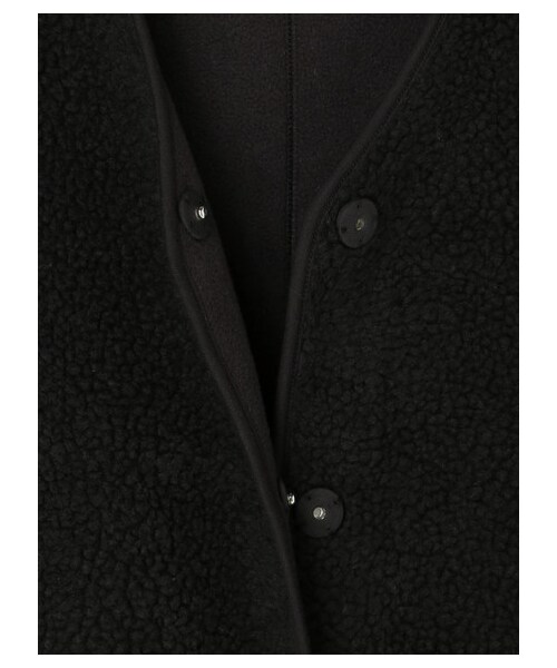 Samansa Mos2（サマンサ モスモス）の「リバーシブルボアコート（ジャケット/アウター・チャコールグレー/ベージュ/カーキ・F）」の8枚目の写真