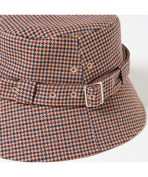 RYO TAKASHIMA（リョウタカシマ）の「Belted Bcket Hat(Gun club check)（ハット・メンズ・その他）」の2枚目の写真