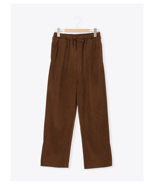 ehka sopo（エヘカソポ）の「カットコールパンツ（パンツ・アイボリー/ベージュ/ブラウン・F）」の10枚目の写真