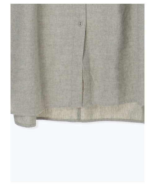 Samansa Mos2（サマンサ モスモス）の「リカバーウールクラシックワンピース（ワンピース/ドレス・ブラック/ベージュ/ブラウン/グリーン・F）」の5枚目の写真