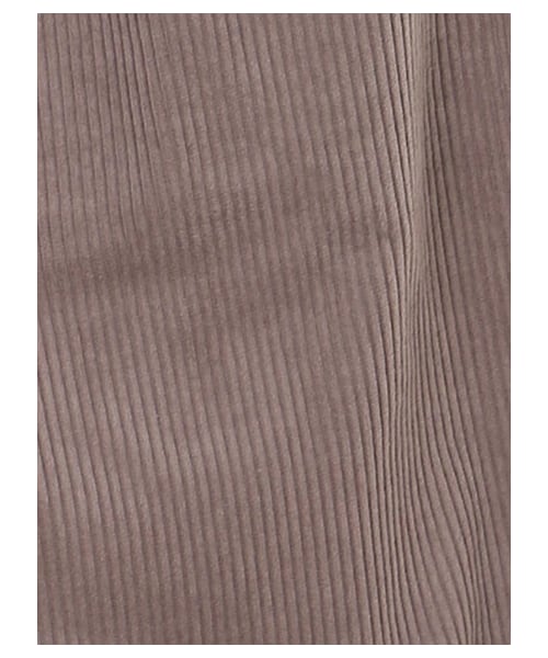 Samansa Mos2（サマンサ モスモス）の「コーデュロイワイドストレートパンツ（パンツ・アイボリー/ベージュ/モカ/ネイビー・F）」の7枚目の写真