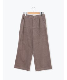 Samansa Mos2 | コーデュロイワイドストレートパンツ(パンツ)
