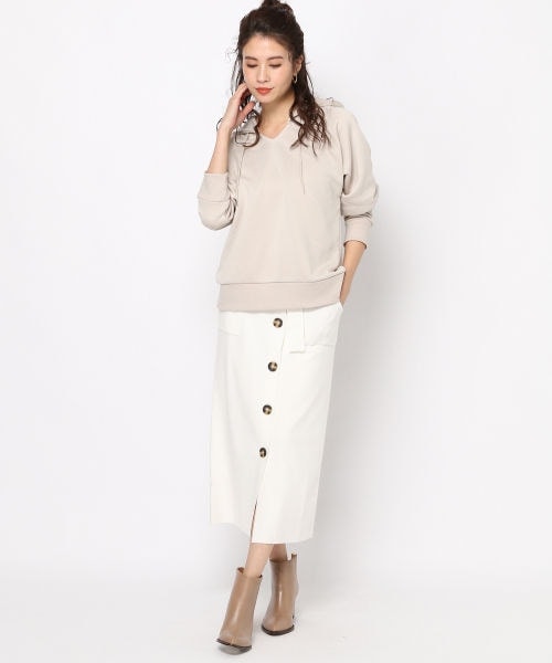 BABYLONE（バビロン）の「ニットフロントボタンスカート（）」 - WEAR