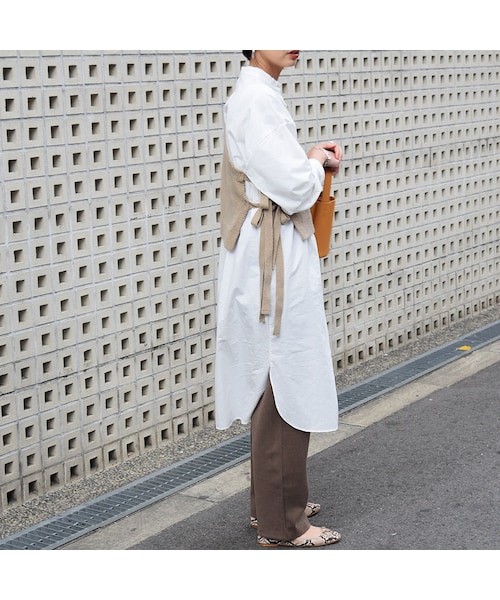 no brand（ノーブランド）の「ワンショルニットベスト（ベスト・レディース・その他）」の4枚目の写真