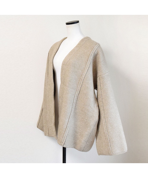 no brand（ノーブランド）の「オーバーニットCT（カーディガン/ボレロ・レディース・その他）」の10枚目の写真