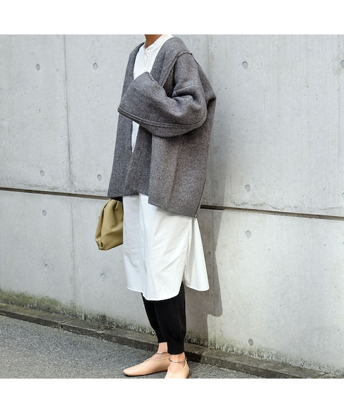 no brand（ノーブランド）の「オーバーニットCT（カーディガン/ボレロ・レディース・その他）」の4枚目の写真