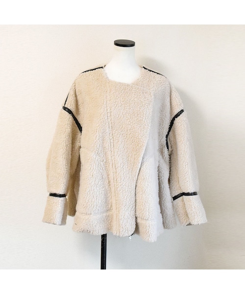 no brand(ノーブランド)の「パイピングボアJK(ブルゾン・レディース・その他)」の11枚目の写真