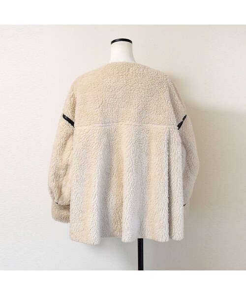 no brand(ノーブランド)の「パイピングボアJK(ブルゾン・レディース・その他)」の16枚目の写真