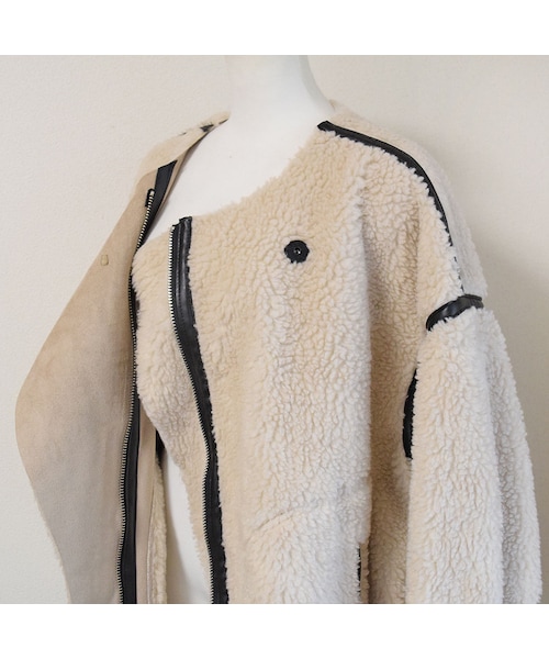 no brand(ノーブランド)の「パイピングボアJK(ブルゾン・レディース・その他)」の13枚目の写真