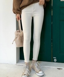 DHOLIC | 両起毛スキニーパンツ(その他パンツ)