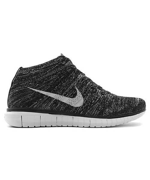 nike free flyknit chukka dark grey