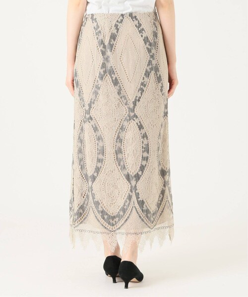 IENA（イエナ）の「《追加》パネルレースロングスカート◆（スカート・ナチュラル/34/36/38/40/在庫なし）」の10枚目の写真