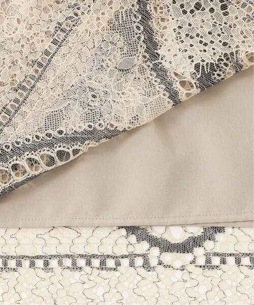IENA（イエナ）の「《追加》パネルレースロングスカート◆（スカート・ナチュラル/34/36/38/40/在庫なし）」の14枚目の写真