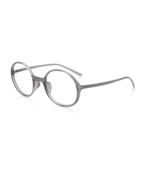 JINS（ジンズ）の「【Ronan & Erwan Bouroullec】（メガネ・ブラウンデミ(86)/クリアブルー(00)/グレー(92)/マットブラック(97)・Small 48.4□22.0-146.0○46）」の3枚目の写真