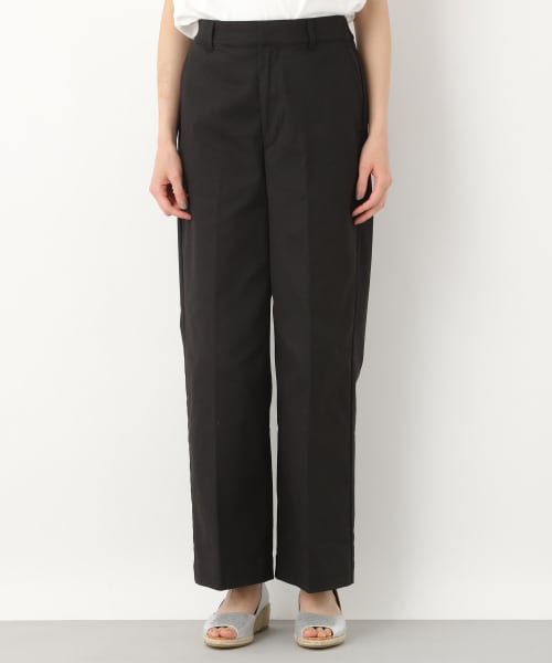 LEPSIM（レプシィム）の「ソフトチノストレートパンツ（パンツ・ブラック/ベージュ/ブラウン）」の21枚目の写真