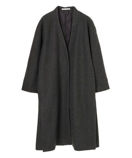 Green　Parks（グリーンパークス）の「・ELENCARE DUE モッサVネックコート（ジャケット/アウター・チャコールグレー/ベージュ/モカ/パープル・F）」の11枚目の写真