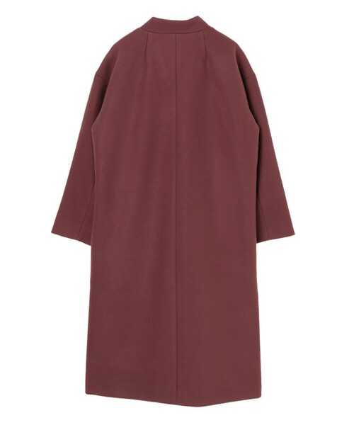 Green　Parks（グリーンパークス）の「・ELENCARE DUE モッサVネックコート（ジャケット/アウター・チャコールグレー/ベージュ/モカ/パープル・F）」の2枚目の写真