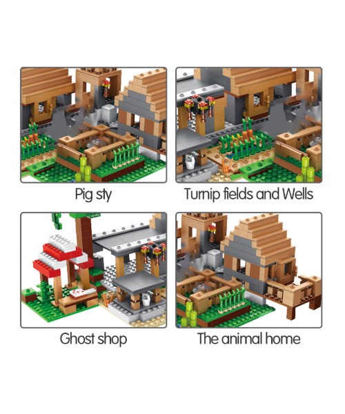 no brand(ノーブランド)の「レゴ互換 マインクラフト2016 ザ・ヴィレッジ The Village 21128 マイクラ LEGO風 ブロックセット(その他・メンズ・その他)」の5枚目の写真