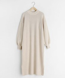 DHOLIC | パフスリーブニットワンピース(ワンピース)