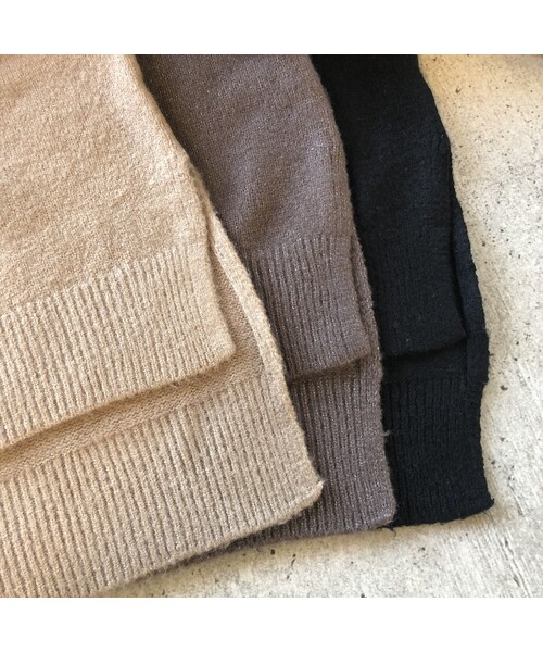 copine(コピン)の「12月6日再入荷!ゆったりオーバーサイズ!シンプルタートルネックゆるニット(3color)(ニット/セーター・レディース・その他)」の14枚目の写真