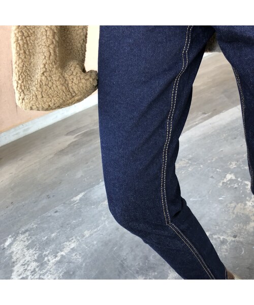copine（コピン）の「1月8日再入荷！ステッチが可愛い！美ラインストレッチスキニーデニム【クリックポスト対象商品】（デニムパンツ・レディース・その他）」の8枚目の写真