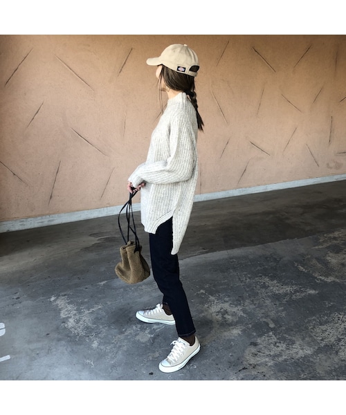 copine（コピン）の「1月8日再入荷！ステッチが可愛い！美ラインストレッチスキニーデニム【クリックポスト対象商品】（デニムパンツ・レディース・その他）」の4枚目の写真