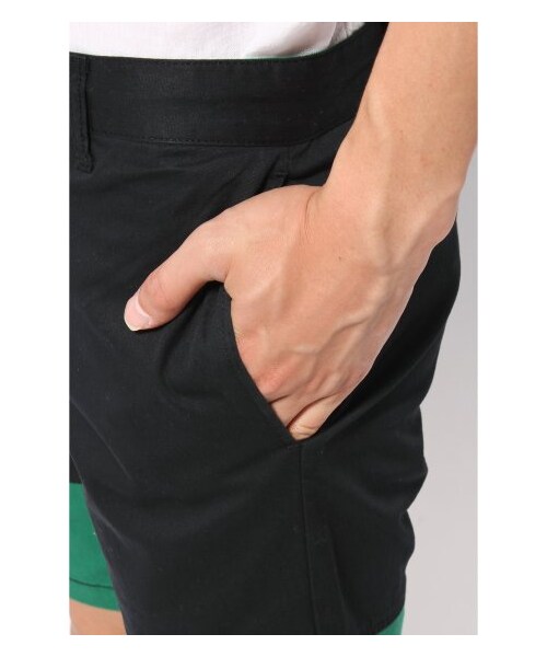 B.C STOCK（ベーセーストック）の「ストレッチツイルバイカラーショーツ（ショート・ハーフパンツ・メンズ・ブラック/グリーン/ブルー A/イエロー・46/48/50）」の10枚目の写真