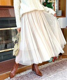 DHOLIC | チュールロングスカート(スカート)