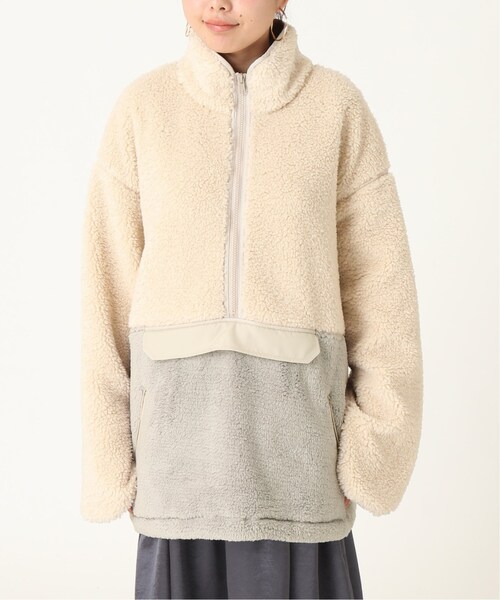 CITYSHOP（シティーショップ）の「ボア-フリース ZIP-UP プルオーバー
