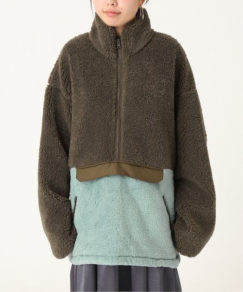 CITYSHOP（シティーショップ）の「ボア-フリース ZIP-UP プルオーバー