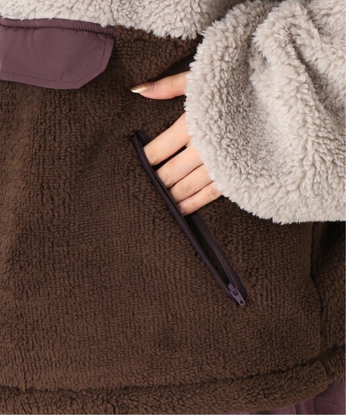 CITYSHOP ボアフリースzip up プルオーバー CITYSHOP（シティーショップ）の「ボア-フリース ZIP-UP プルオーバー