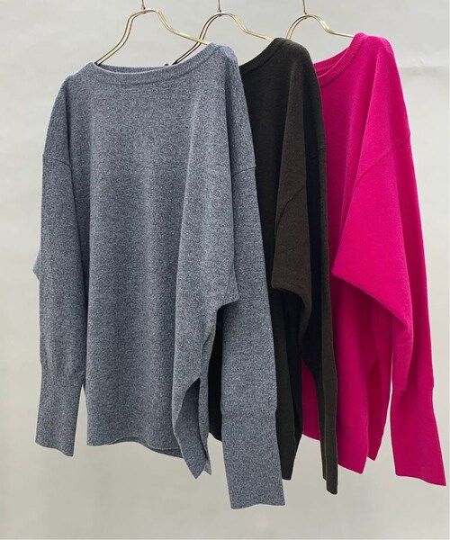 CITYSHOP - CITYSHOP OFF-SHOULDER STRETCH SWEATERニット CITYSHOP（シティーショップ）の「OFF-SHOULDER STRETCH SWEATER