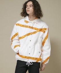 STUDIO SEVEN コーチジャケット Reebok × STUDIO SEVEN ピークパフォーマンス コーチジャケット