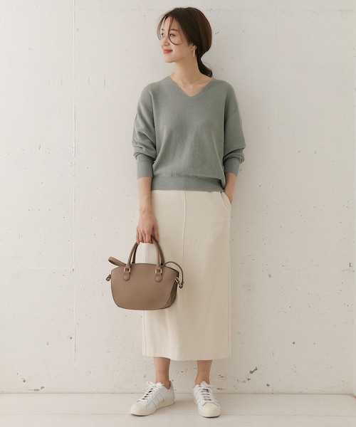 URBAN RESEARCH DOORS - 2019 AWURBAN RESEARCH DOORSコットン畦Vネック URBAN RESEARCH DOORS｜コットン畦Vネックニット | Rakuten