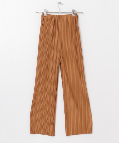 KBF（ケイビーエフ）の「プリーツイージーカットパンツ（その他・レディース・ORG BROWN/L.KHAKI/D.BROWN・one）」の13枚目の写真