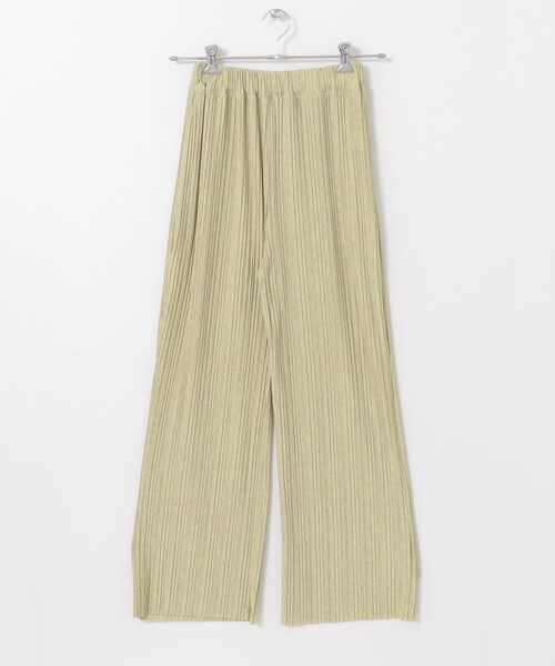 KBF（ケイビーエフ）の「プリーツイージーカットパンツ（その他・レディース・ORG BROWN/L.KHAKI/D.BROWN・one）」の12枚目の写真