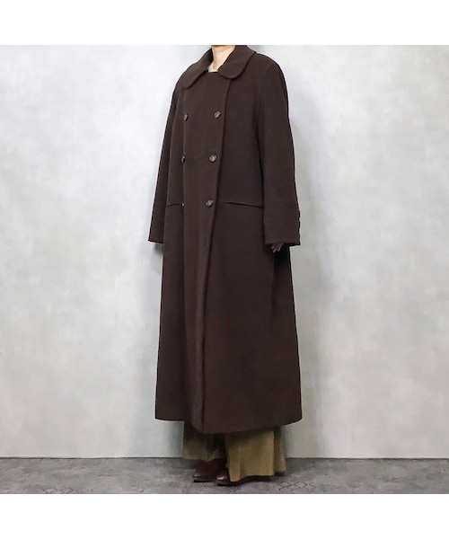 USED（ユーズド）の「harve benard brown oversize long coat-744-12