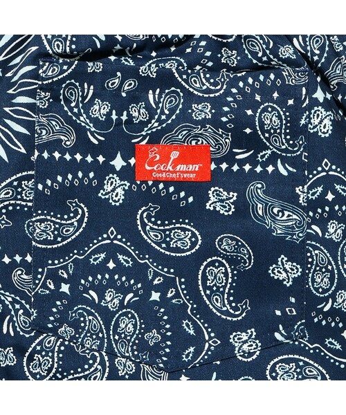 COOKMAN(クックマン)の「COOKMAN - Chef Pants 「Paisley」 Navy(チノパンツ・メンズ・その他)」の6枚目の写真