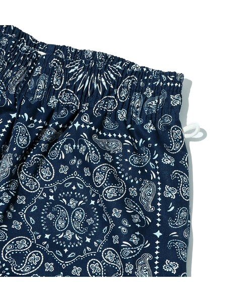 COOKMAN(クックマン)の「COOKMAN - Chef Pants 「Paisley」 Navy(チノパンツ・メンズ・その他)」の8枚目の写真