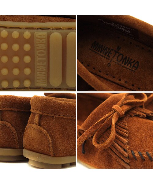 Minnetonka（ミネトンカ）の「Minnetonka KILTY SUEDE MOCCASIN　BROWN（MOCCASIN・レディース・other・23.0cm/24.0cm/25.0cm）」の3枚目の写真