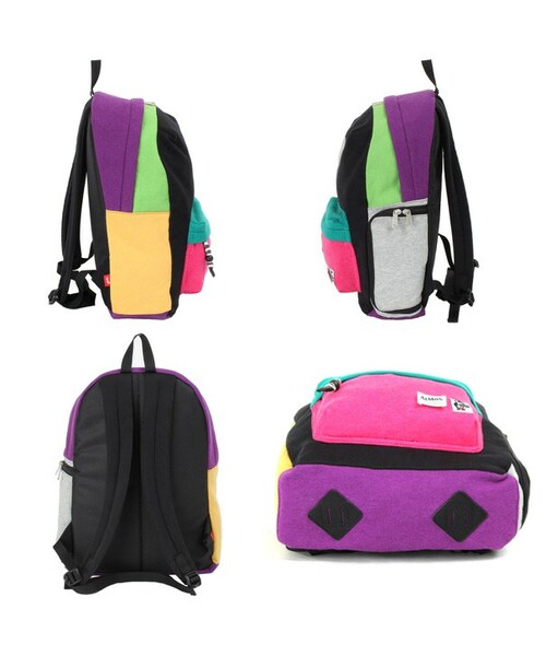 atmos(アトモス)の「CHUMS×atmos MULTI SWEAT DAY PACK BLACK/MULTI(BACK PACK・メンズ・BLACK/MULTI)」の2枚目の写真