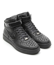 NIKE（ナイキ）の「NIKE AF1 DOWNTOWN HI SPIKE BLACK/BLACK（HIGH-CUT