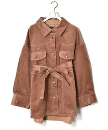 w closet | ウエスタン切り替え裏付ＢＩＧシャツはおり(ジャケット/アウター)