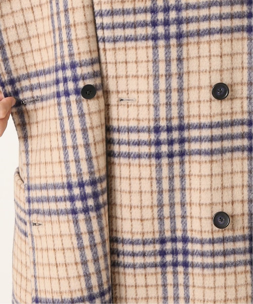 SLOBE IENA（スローブイエナ）の「チェックスタンドコート◇（）」 - WEAR