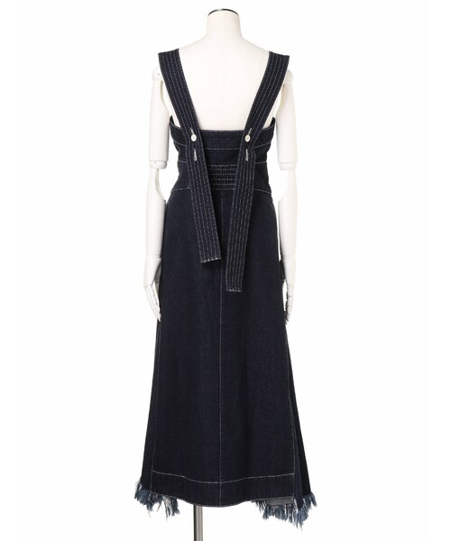 UN3D.（アンスリード）の「ASYMME DENIM DRESS（ワンピース）」 - WEAR 