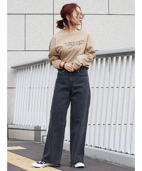 Ungrid（アングリッド）の「バックフォトロングスリーブTee（T